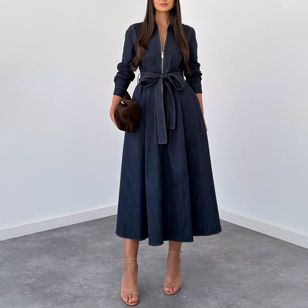 پیراهن لینا Denim